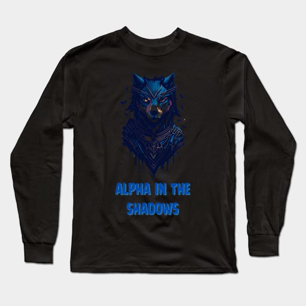 alpha male Long Sleeve T-Shirt by vaporgraphic